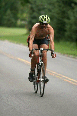 Triathlon bike leg, 2004