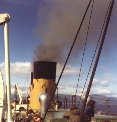 Behind the funnels
