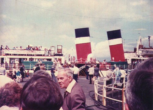 Waverley at Largs Pier