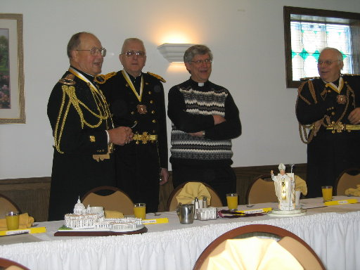 Fr. Paul and Major Ron